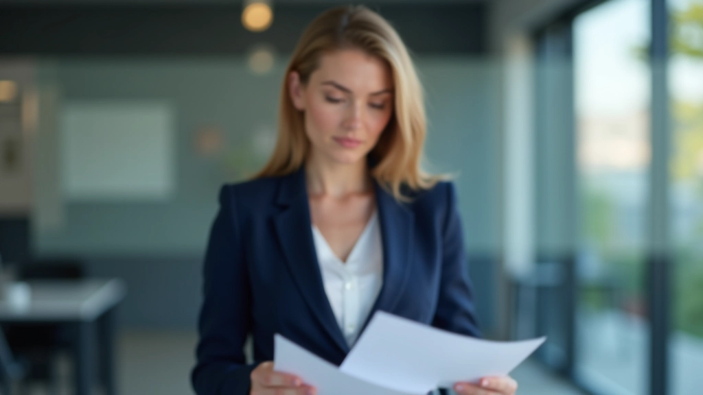 Person in Business-Kleidung analysiert Diagramme und Finanzberichte an modernem Arbeitsplatz